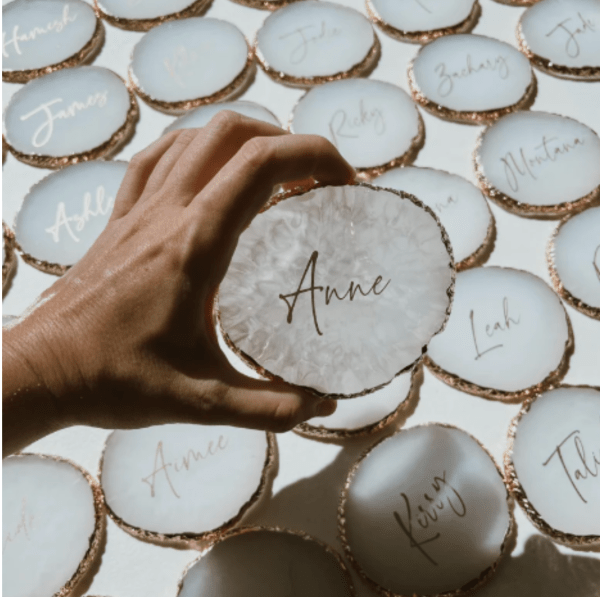 Personalised Resin Coaster